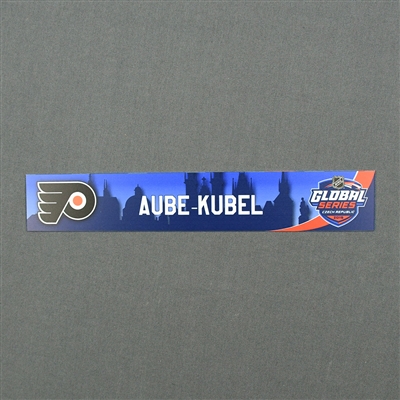 Nicolas Aube-Kubel - 2019 NHL Global Series Locker Room Nameplate - Game-Issued