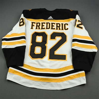 Trent Frederic - 2019 Hockey Hall of Fame Game - Game-Worn Jersey - November 15