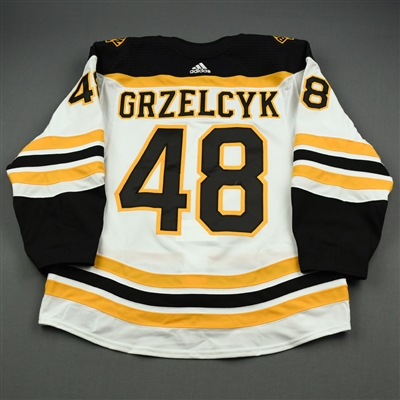 Matt Grzelcyk - 2019 Hockey Hall of Fame Game - Game-Worn Jersey - November 15