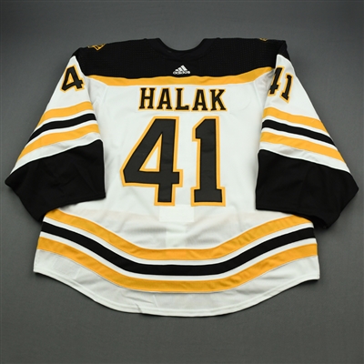 Jaroslav Halak - 2019 Hockey Hall of Fame Game - Game-Worn Jersey (Back-up Only) - November 15