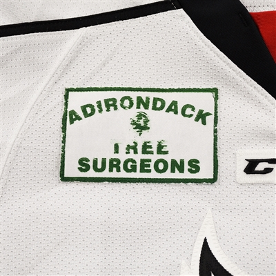 James Henry - Adirondack Thunder - Game-Worn - White w/C - Jersey