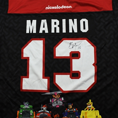 Brandon Marino - Brampton Beast -  Game-Issued - Black w/C - Autographed Jersey