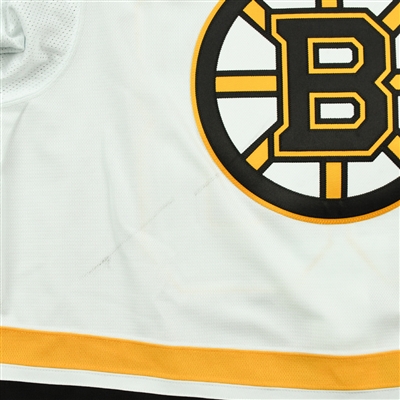 2018-19 David Pastrnak Boston Bruins Game Worn Jersey – 1st All
