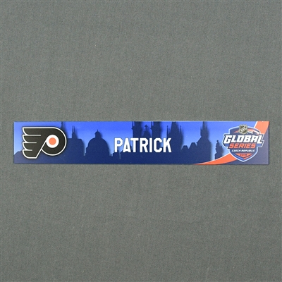 Nolan Patrick - 2019 NHL Global Series Locker Room Nameplate Game-Issued