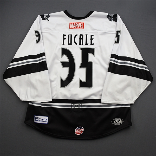 Zachary Fucale - Black Panther - 2019-20 MARVEL Super Hero Night - Game-Worn Jersey and Socks 