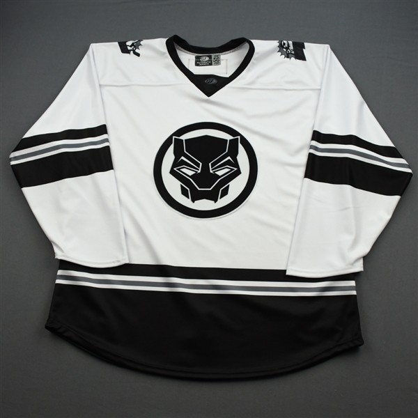 Blank - Black Panther - 2019-20 MARVEL Super Hero Night - Game-Issued Jersey and Socks 
