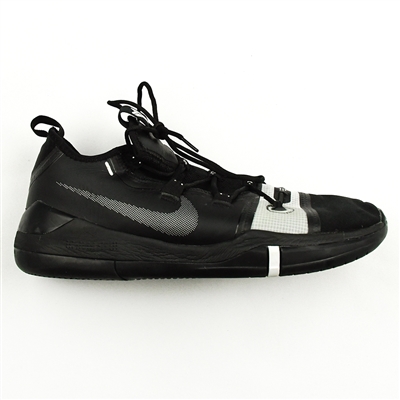 Joe Harris - Game-Worn Sneakers - Nike Kobe AD Exodus (Black/Silver) - December 6-17, 2019 (Photo-Matched to 4 Games) 