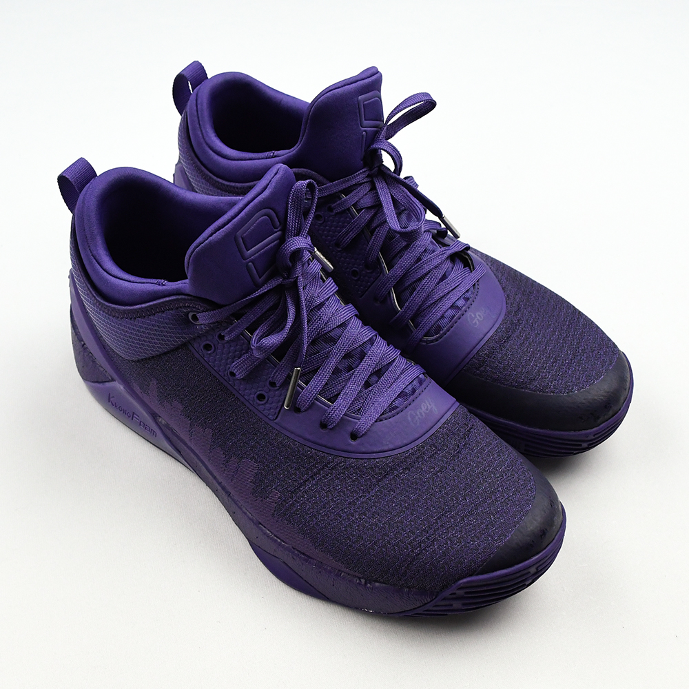 Lot Detail - Spencer Dinwiddie - Game-Worn Sneakers - 2019 K8iros Mark II  PE (Purple) - January 12, 2020 vs. Atlanta Hawks