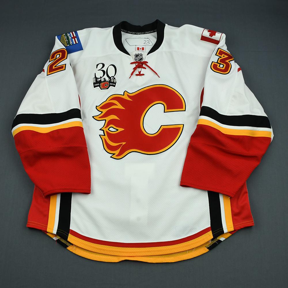 Online sale of game-worn Flames jerseys starts Tuesday