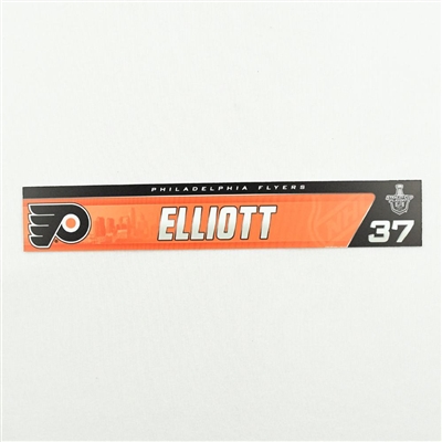 Brian Elliott - Stanley Cup Playoffs Locker Room Nameplate