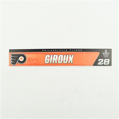 Claude Giroux - Stanley Cup Playoffs Locker Room Nameplate