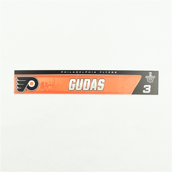 Radko Gudas - Stanley Cup Playoffs Locker Room Nameplate