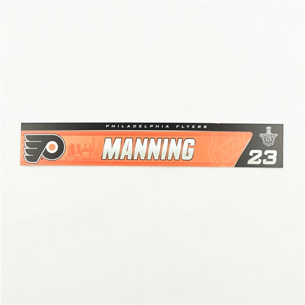 Brandon Manning - Stanley Cup Playoffs Locker Room Nameplate
