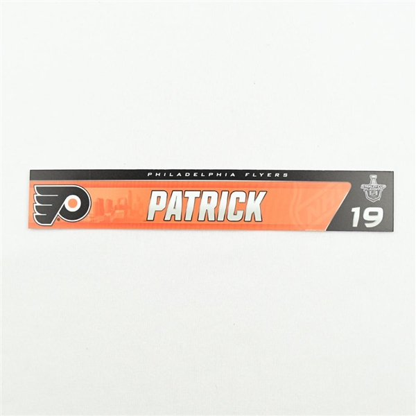 Nolan Patrick - Stanley Cup Playoffs Locker Room Nameplate