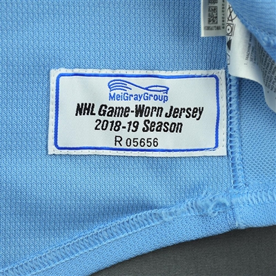 Lot Detail - Justin Bailey - 2018-19 - Philadelphia Flyers - Light Blue Practice  Jersey