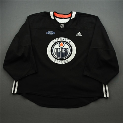 Mikko Koskinen - Edmonton Oilers - Practice-Worn Jersey - 2019-20 NHL Season