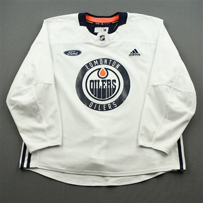 James Neal - Edmonton Oilers - Practice-Worn Jersey - 2019-20 NHL Season