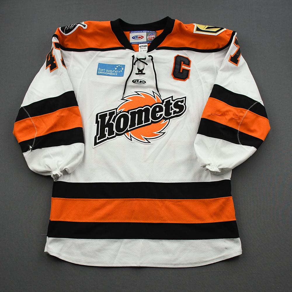 Fort Wayne Komets Jersey Authentic Size 52 Vintage IHL Team Issue