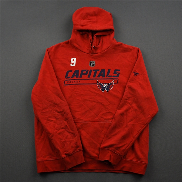 Dmitry Orlov - Red Hoodie Issued by Washington Capitals - 2019-20 NHL Regular Season