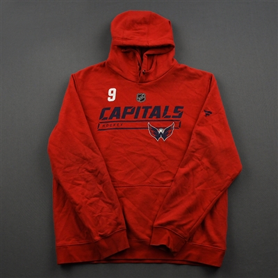 Dmitry Orlov - Red Hoodie Issued by Washington Capitals - 2019-20 NHL Regular Season