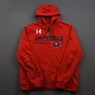 Richard Panik - Red Hoodie Issued by Washington Capitals - 2019-20 NHL Regular Season