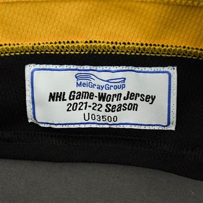 Lot Detail - Brandon Carlo - Game-Worn Jersey w/ Willie O'Ree #22  Retirement Night Patch - January 18, 2022