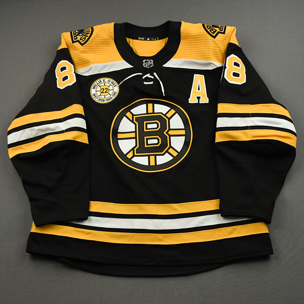 BOSTON BRUINS HOME JERSEY CAPTAIN JERSEY C PATCH