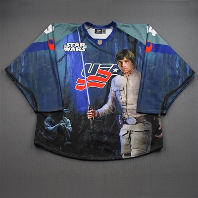 Charlie Cerrato - Star Wars Luke Skywalker - Game-Worn Autographed Jersey - January 21, 2022
