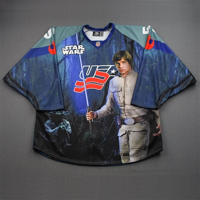 Michael Chambre - Star Wars Luke Skywalker - Game-Issued Autographed Jersey (No Socks) - January 21, 2022