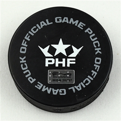Kennedy Ganser - Team Darkangelo - Goal Puck - 2022 PHF All-Star Showcase - January 29, 2022 vs. Team Thunstrom