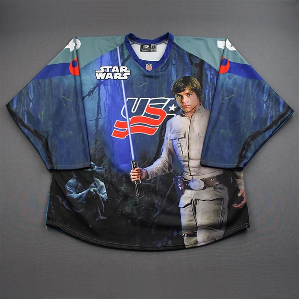 Beckett Hendrickson - Star Wars Luke Skywalker - Game-Worn Autographed Jersey - January 21, 2022