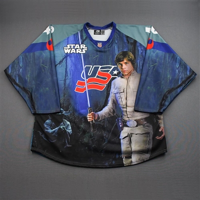 Beckett Hendrickson - Star Wars Luke Skywalker - Game-Worn Autographed Jersey - January 21, 2022
