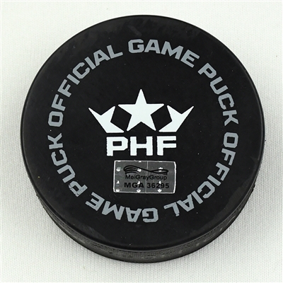 Tori Howran - Team Dempsey - Goal Puck - 2022 PHF All-Star Showcase - January 29, 2022 vs. Team Thunstrom