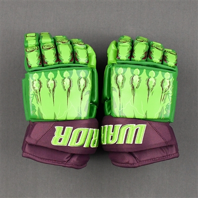 Lot Detail Atlanta Gladiators Game Issued Hulk Gloves December 13 2021 vs. Greenville Swamp Rabbits