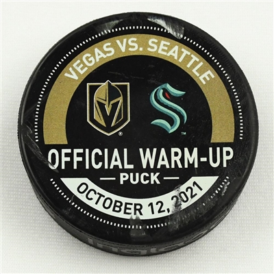 Vegas Golden Knights Puck – Seattle Hockey Team Store