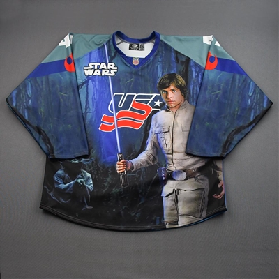 Aram Minnetian - Star Wars Luke Skywalker - Game-Worn Autographed Jersey - January 21, 2022