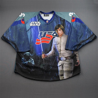 Carsen Musser - Star Wars Luke Skywalker - Back-Up Only Autographed Jersey - January 21, 2022