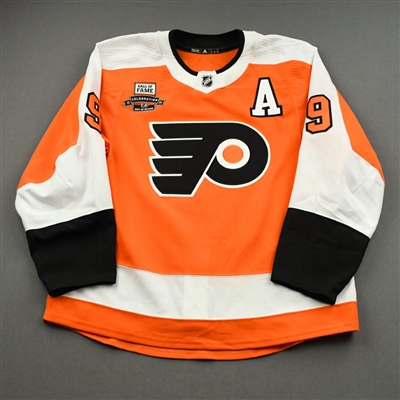 Ivan Provorov - Hall of Fame Game-Worn Jersey w/A - Worn November 16, 2021