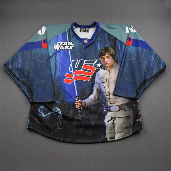 Gracyn Sawchyn - Star Wars Luke Skywalker - Game-Worn Autographed Jersey - January 21, 2022