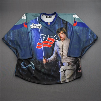 William Smith - Star Wars Luke Skywalker - Game-Issued Autographed Jersey - January 21, 2022