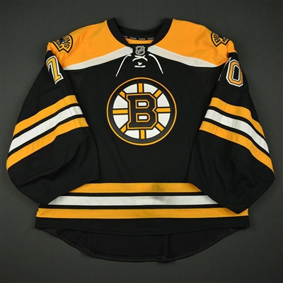 Malcolm Subban - Boston Bruins - Game-Worn Set 1 Jersey - 2016-17 NHL Season