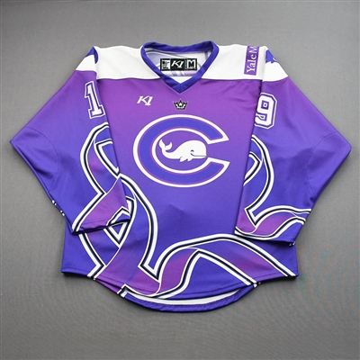 Kati Tabin - Game-Issued Alzheimers Awareness Jersey