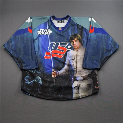 William Vote - Star Wars Luke Skywalker - Game-Worn Autographed Jersey - January 21, 2022