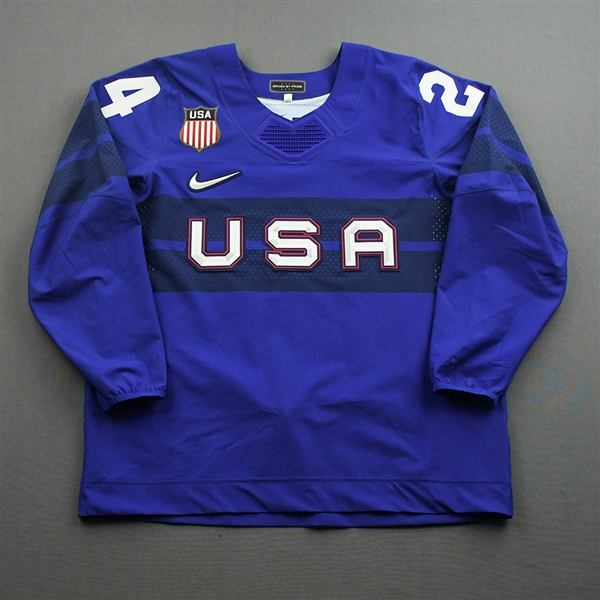 Dani Cameranesi - Game-Worn Womens 2022 Olympic Winter Games Beijing Jersey - February 8, 2022 vs. Canada & February 11, 2022 vs. Czech Republic in Quarterfinals