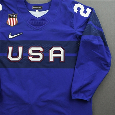 Dani Cameranesi - Game-Worn Women's 2022 Olympic Winter Games Beijing Jersey - February 8, 2022 vs. Canada & February 11, 2022 vs. Czech Republic in Quarterfinals
