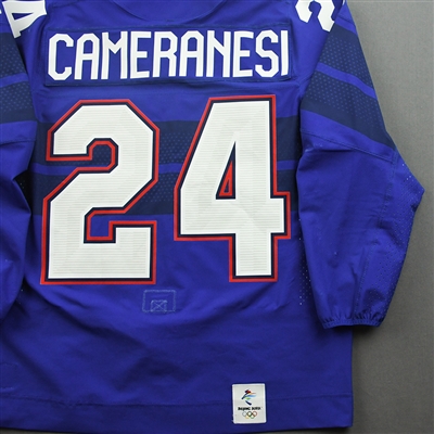 Dani Cameranesi - Game-Worn Women's 2022 Olympic Winter Games Beijing Jersey - February 8, 2022 vs. Canada & February 11, 2022 vs. Czech Republic in Quarterfinals