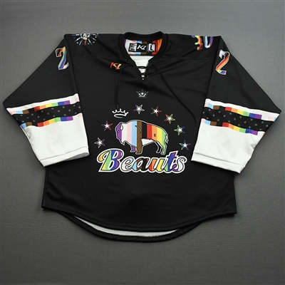 Emilie Harley - Game-Worn Autographed Pride Jersey - Worn January 22, 2022