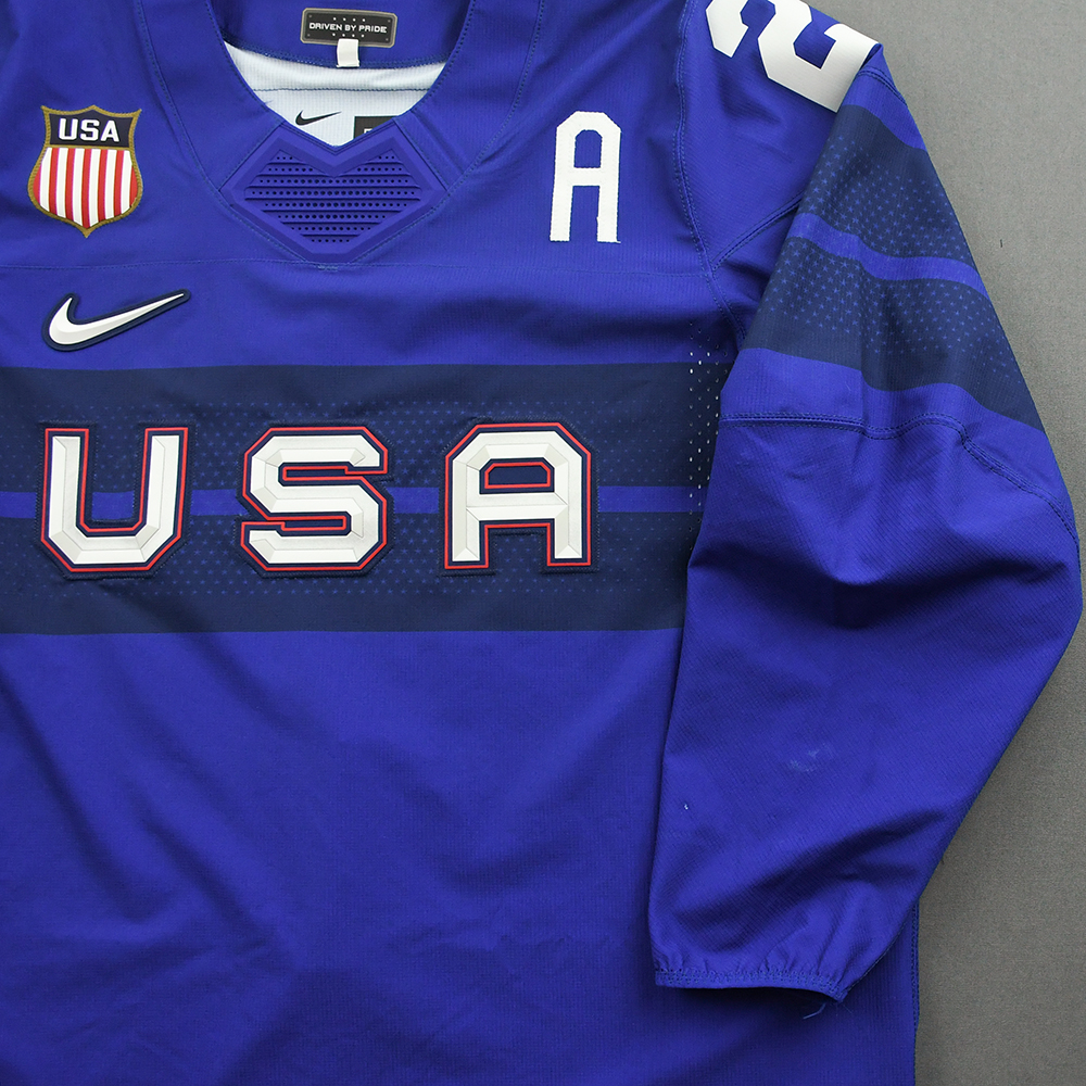 Nike USA Hockey Hilary Knight Home 2022 Olympic Jersey