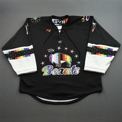 Cassidy MacPherson - Game-Worn Autographed Pride Jersey - Worn January 22, 2022