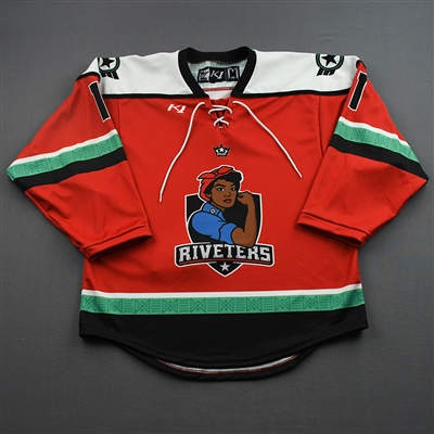 Riveters' Black Rosie Jersey is a Big Step in Hockey Representation - The  Hockey News
